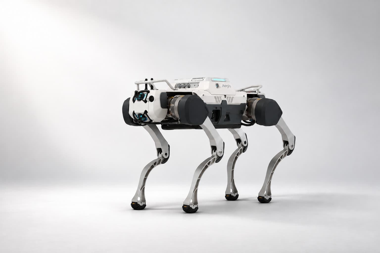 FX Aegis Hyper industrial quadruped on patrol